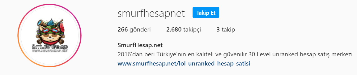 Instagram (@smurfhesapnet)