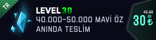 TR 40-50K Mavi Öz Unranked Hesap