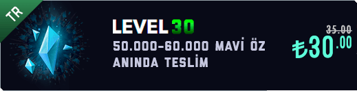 TR 50-60K Mavi Öz Unranked Hesap
