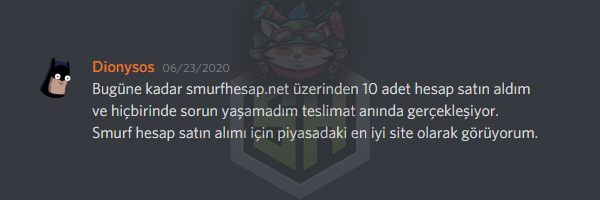 Discord Yorum 1